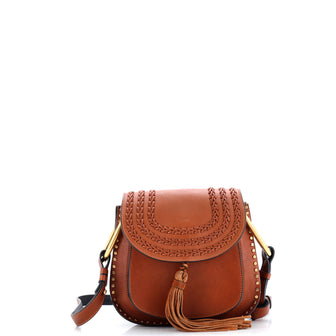 Chloe Hudson Handbag Whipstitch Leather Small