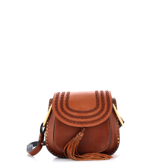 Chloe Hudson Handbag Whipstitch Leather Small