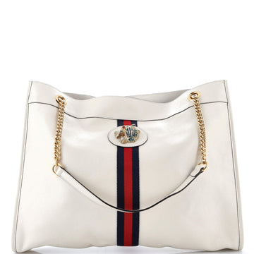 Gucci Rajah Chain Tote Leather Large