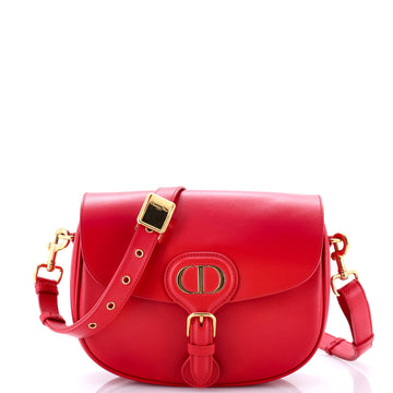 Christian Dior Bobby Flap Bag Leather Medium