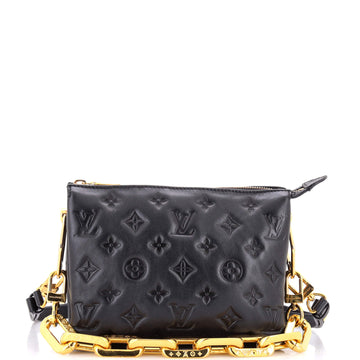 Louis Vuitton Coussin Bag Monogram Embossed Lambskin BB