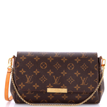 Louis Vuitton Favorite Handbag Monogram Canvas MM