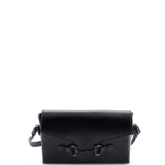 Gucci Horsebit 1955 Flap Crossbody Bag Leather Mini