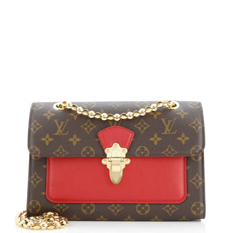 Louis Vuitton Victoire Handbag Monogram Canvas and Leather