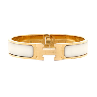 Hermes Clic H Bracelet Enamel Narrow