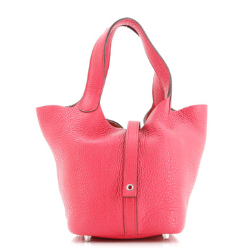Hermes Picotin Lock Bag Clemence PM