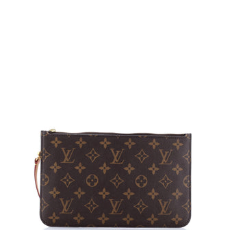 Louis Vuitton Neverfull Pochette Monogram Canvas Large