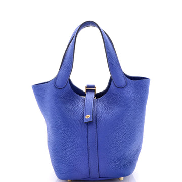 Hermes Picotin Lock Bag Clemence PM