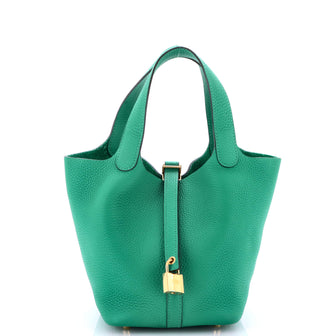 Hermes Picotin Lock Bag Clemence PM