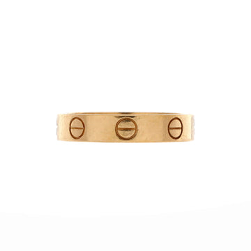Cartier Love Wedding Band Ring 18K Yellow Gold