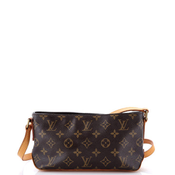 Louis Vuitton Trotteur Handbag Monogram Canvas