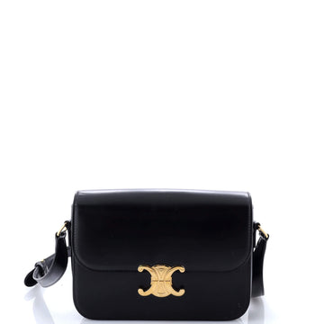 Celine Triomphe Shoulder Bag Smooth Calfskin Medium