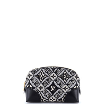 Louis Vuitton Cosmetic Pouch Limited Edition Since 1854 Monogram Jacquard