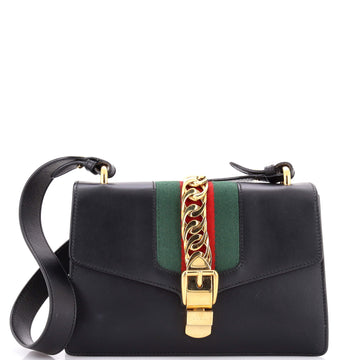 Gucci Sylvie Shoulder Bag Leather Small
