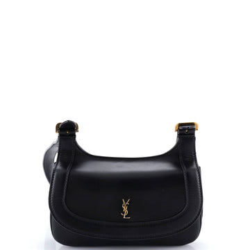 Saint Laurent Charlie Shoulder Bag Leather Small