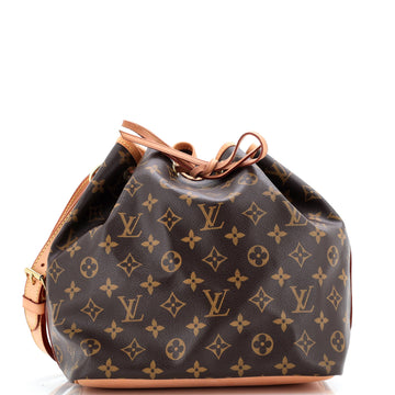 Louis Vuitton Petit Noe Handbag Monogram Canvas