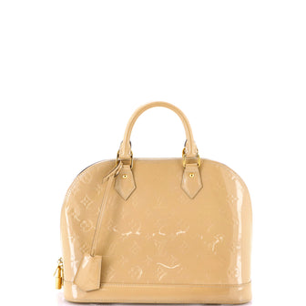 Louis Vuitton Alma Handbag Monogram Vernis PM