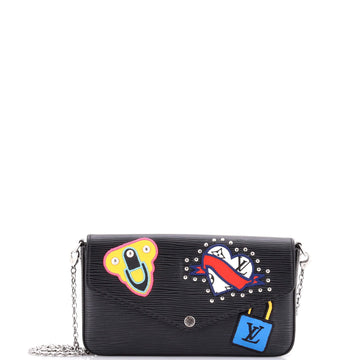 Louis Vuitton Felicie Pochette Limited Edition Patchwork Epi Leather