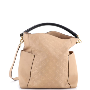 Louis Vuitton Bagatelle Hobo Monogram Empreinte Leather