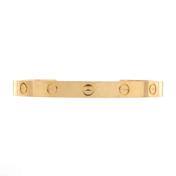 Cartier Love Cuff Bracelet 18K Yellow Gold