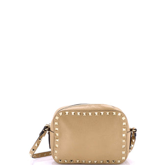 Valentino Garavani Rockstud Camera Crossbody Bag Leather