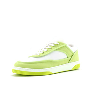 Chanel Women's Logo Low-Top Sneakers Fabric