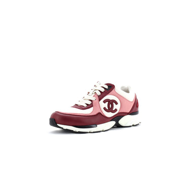 Chanel Women's CC Low-Top Sneakers Leather