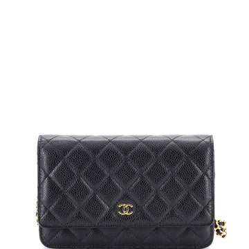 Chanel Wallet on Chain Quilted Caviar