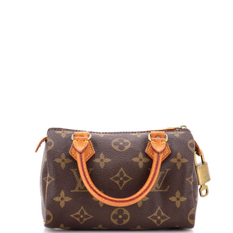 Louis Vuitton Speedy Mini HL Handbag Monogram Canvas