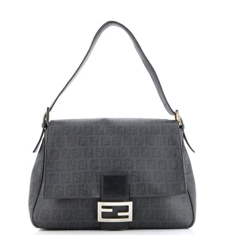Fendi Mama Forever Bag Zucchino Coated Canvas