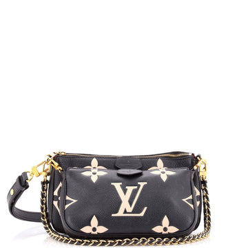 Louis Vuitton Multi Pochette Accessoires Bicolor Monogram Empreinte Giant