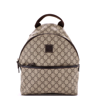 Gucci Front Pocket Backpack GG Coated Canvas Small
