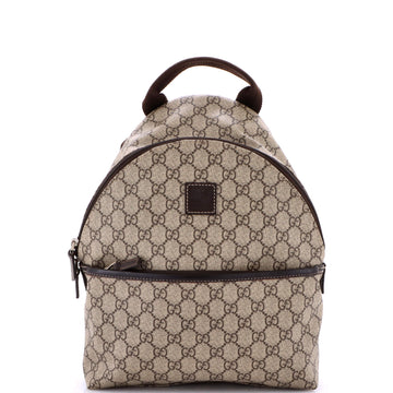 Gucci Front Pocket Backpack GG Coated Canvas Small