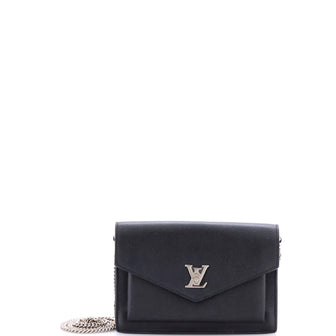 Louis Vuitton Mylockme Chain Pochette Leather
