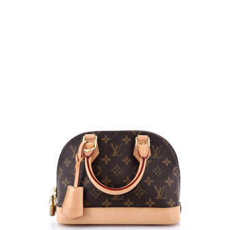 Louis Vuitton Alma Handbag Monogram Canvas BB