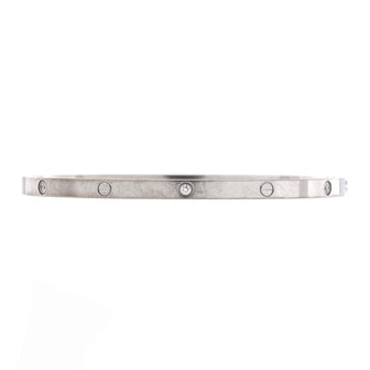Cartier Love 6 Diamond Bracelet 18K White Gold and Diamonds Small