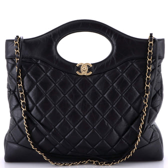 Chanel 31 Shopping Bag Quilted Lambskin Large
