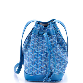 Goyard Petit Flot Bucket Bag Coated Canvas PM