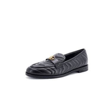 Gucci Women's GG Marmont Loafers Matelasse Leather