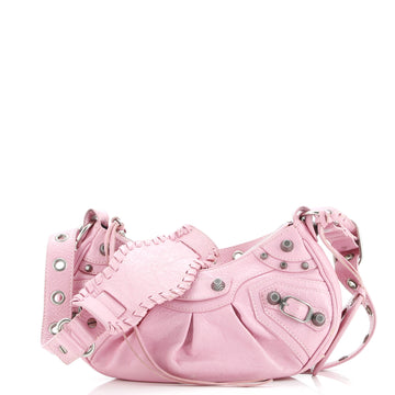 Balenciaga Le Cagole Giant Studs Shoulder Bag Leather XS