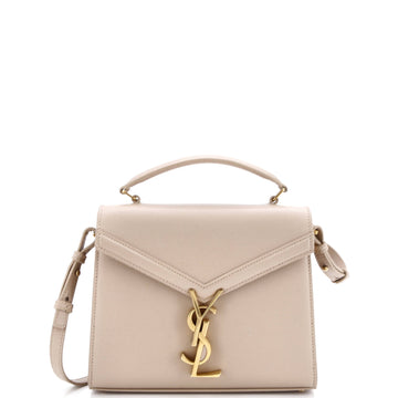 Saint Laurent Cassandra Top Handle Bag Leather Mini