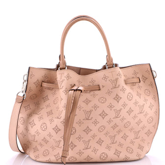 Louis Vuitton Girolata Handbag Mahina Leather