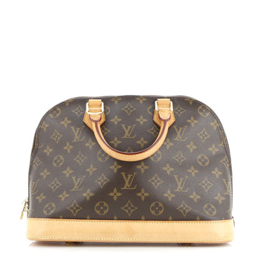 Louis Vuitton Alma Handbag Monogram Canvas PM