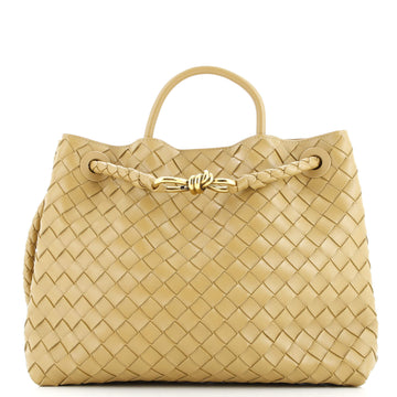 Bottega Veneta Andiamo Top Handle Bag Intrecciato Nappa Medium