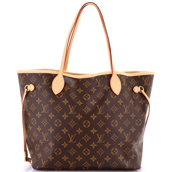 Louis Vuitton Neverfull NM Tote Monogram Canvas MM
