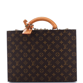 Louis Vuitton Boite Bijoux Jewelry Case Monogram Canvas 34