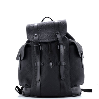 Louis Vuitton Christopher Backpack Monogram Taurillon Leather PM