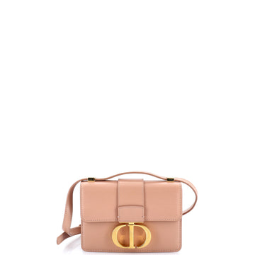 Christian Dior 30 Montaigne Flap Bag Leather Micro