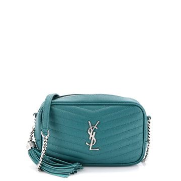 Saint Laurent Lou Camera Bag Matelasse Chevron Leather Mini