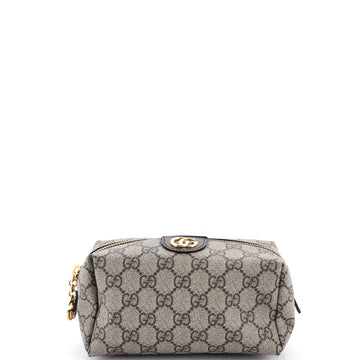 Gucci Ophidia Cosmetic Pouch GG Coated Canvas Small